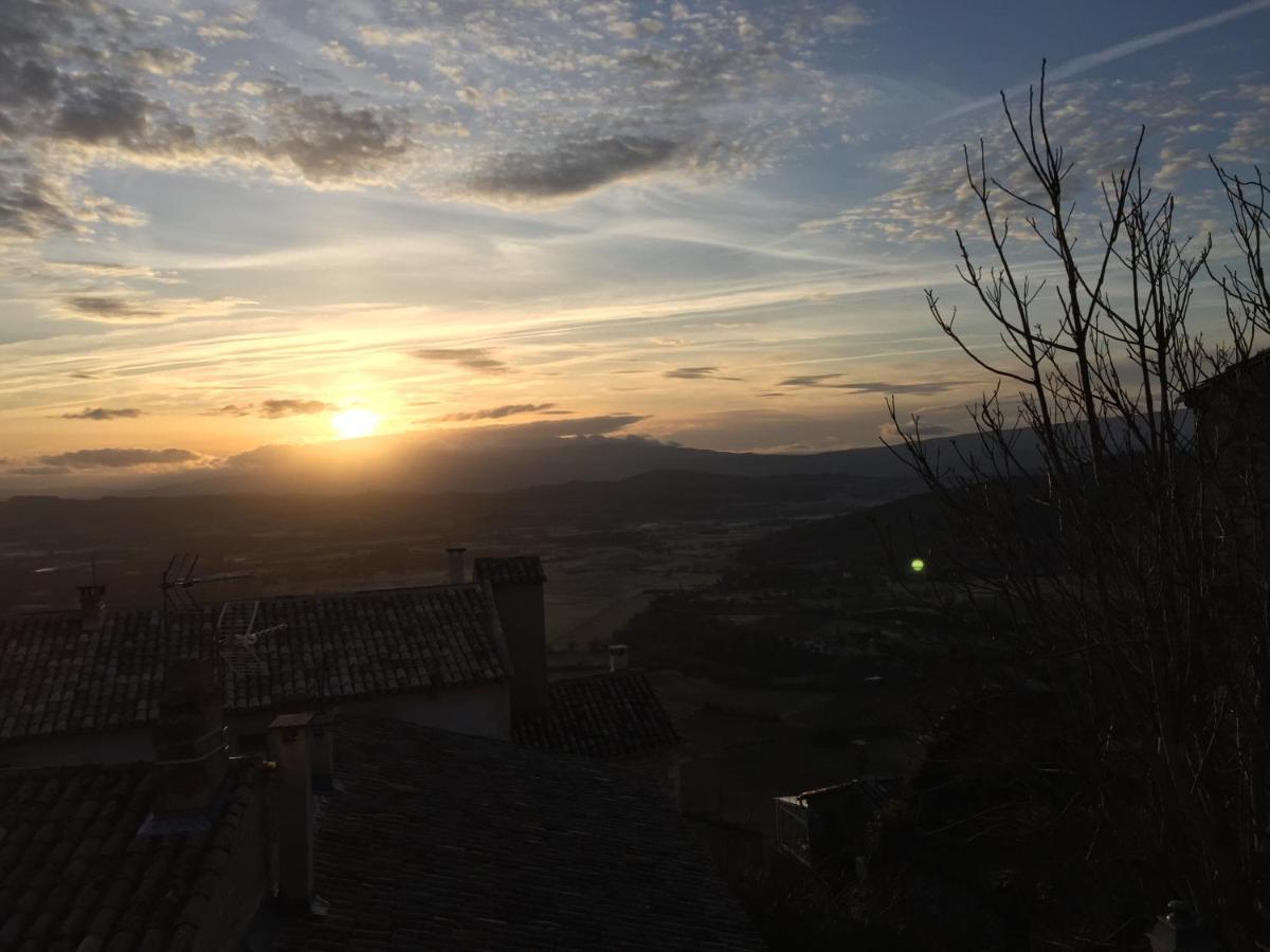 Apartamento Chez Marius Gordes Vue panoramique sur luberon Exterior foto