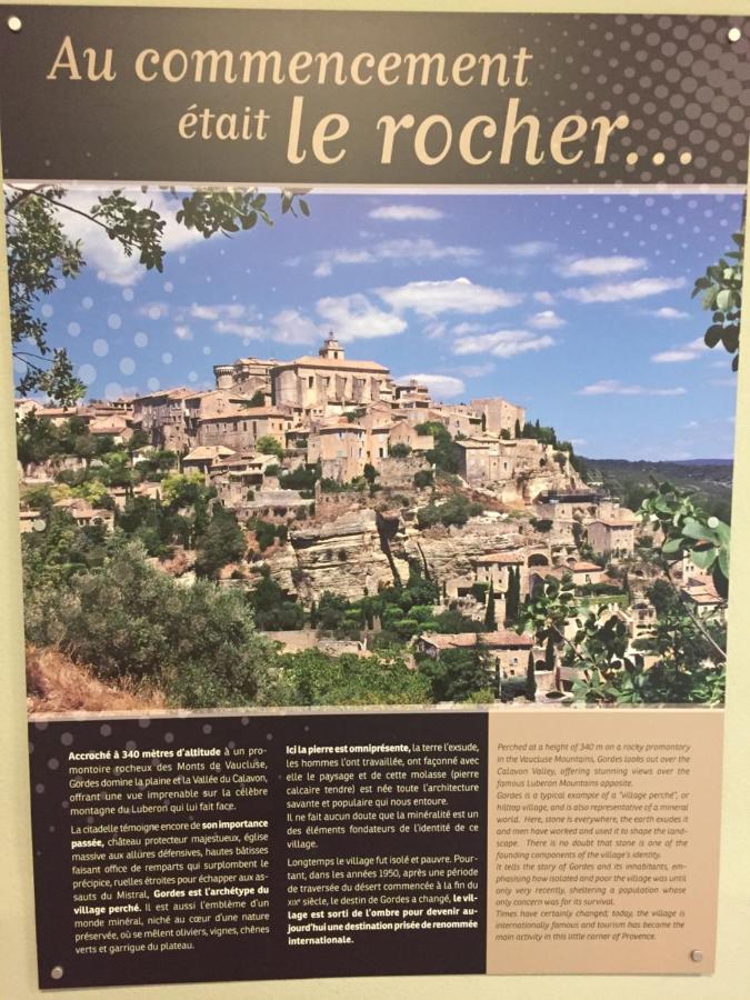 Apartamento Chez Marius Gordes Vue panoramique sur luberon Exterior foto
