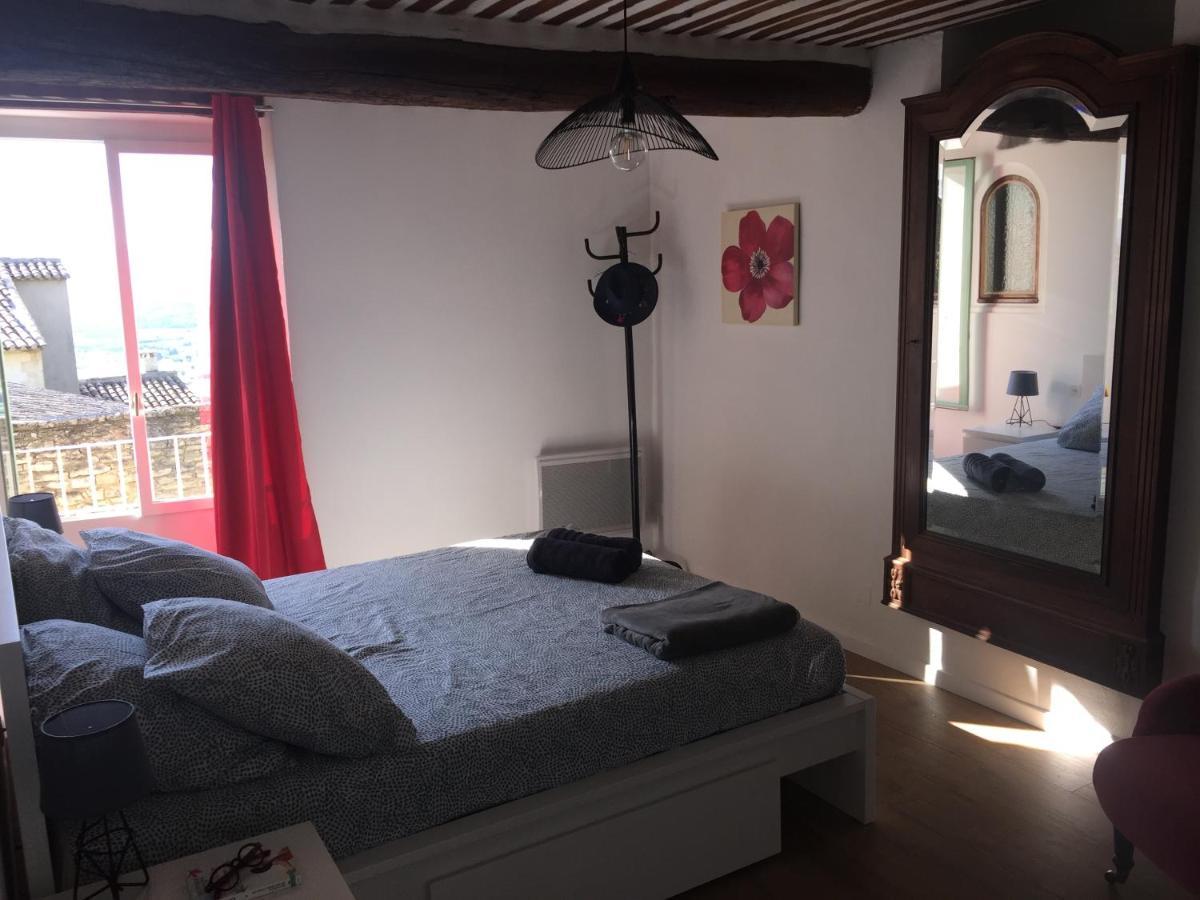 Apartamento Chez Marius Gordes Vue panoramique sur luberon Exterior foto
